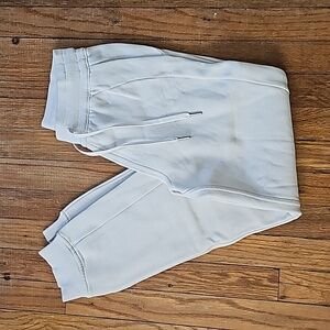 Lululemon scuba jogger sweatpants in white opal